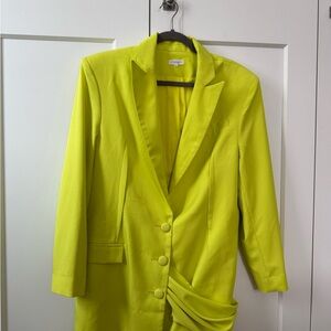 Lime Green Women's Blazer